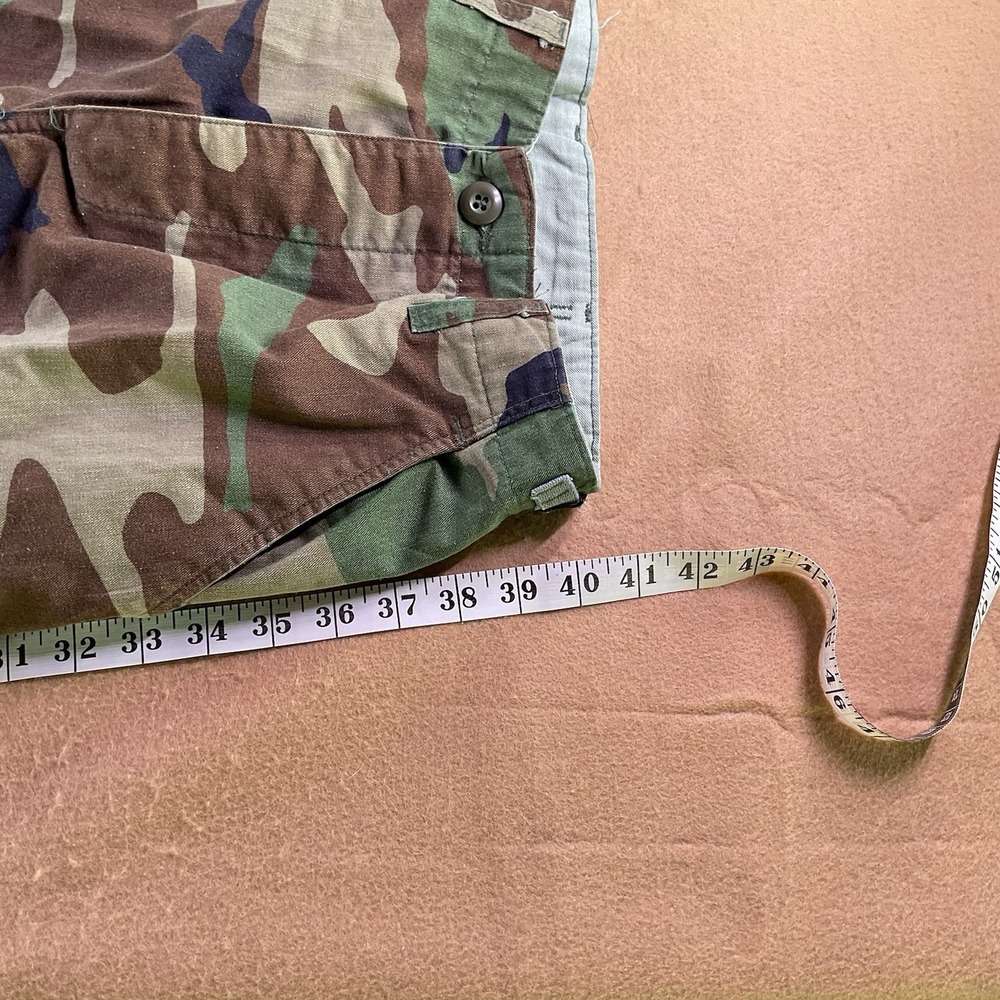 US Army BDU Pants Mens Small Regular Woodland Camo Cargo ColdWeather Combat - Picture 3 of 7